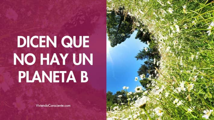 Dicen que no hay un planeta B