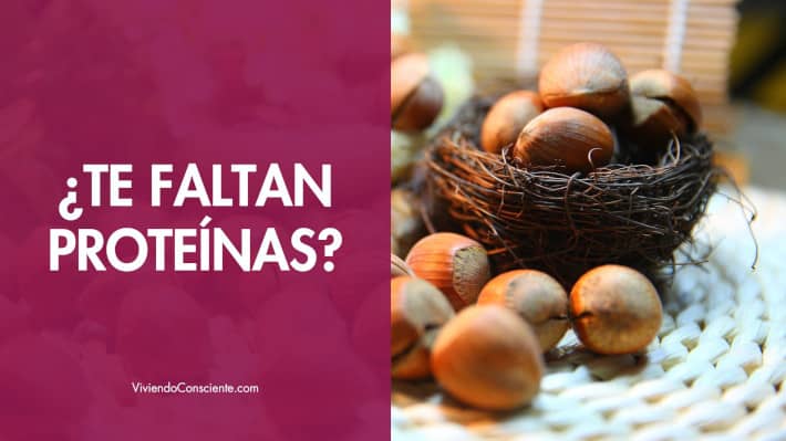 ¿Te faltan proteínas?